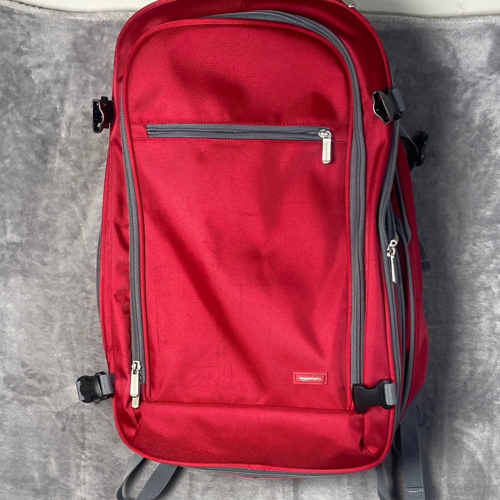 [Brand] Men's Red Backpack